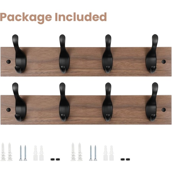 Amada Homefurnishing Coat Rack set of two - Picture 5 of 6